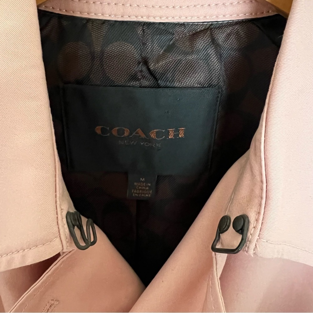 Coach Trench Coat-With Stain* Medium - Picture 5 of 11
